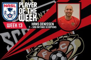 Hans Denissen Es Nombrado NASL Jugador De La Semana   