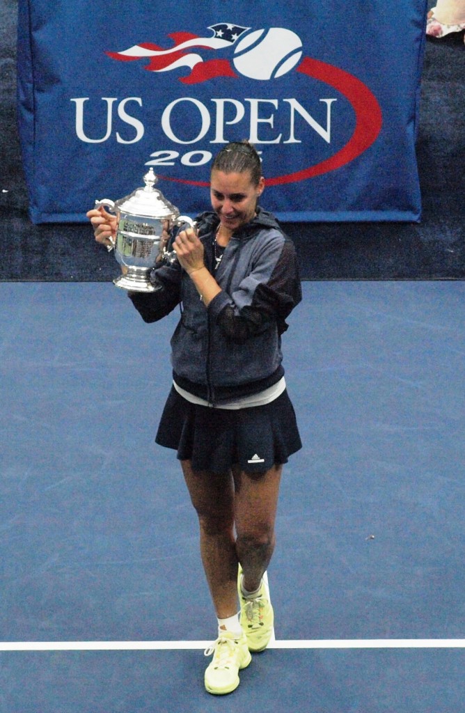 La  italiana  Flavia Pennetta  hace historia  y gana el US Open