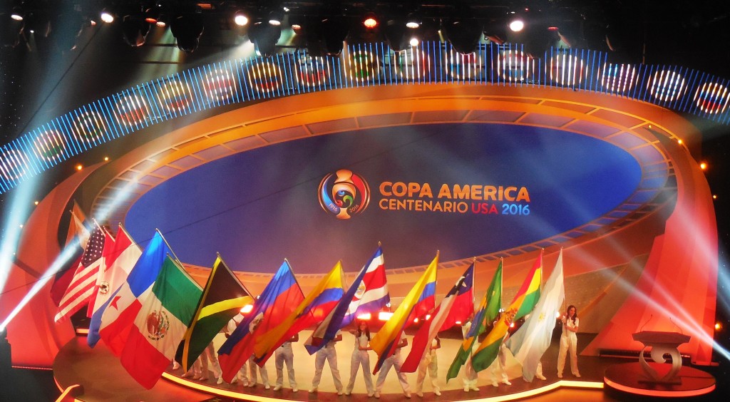 Se realiza sorteo  de la Copa América Centenario 2016